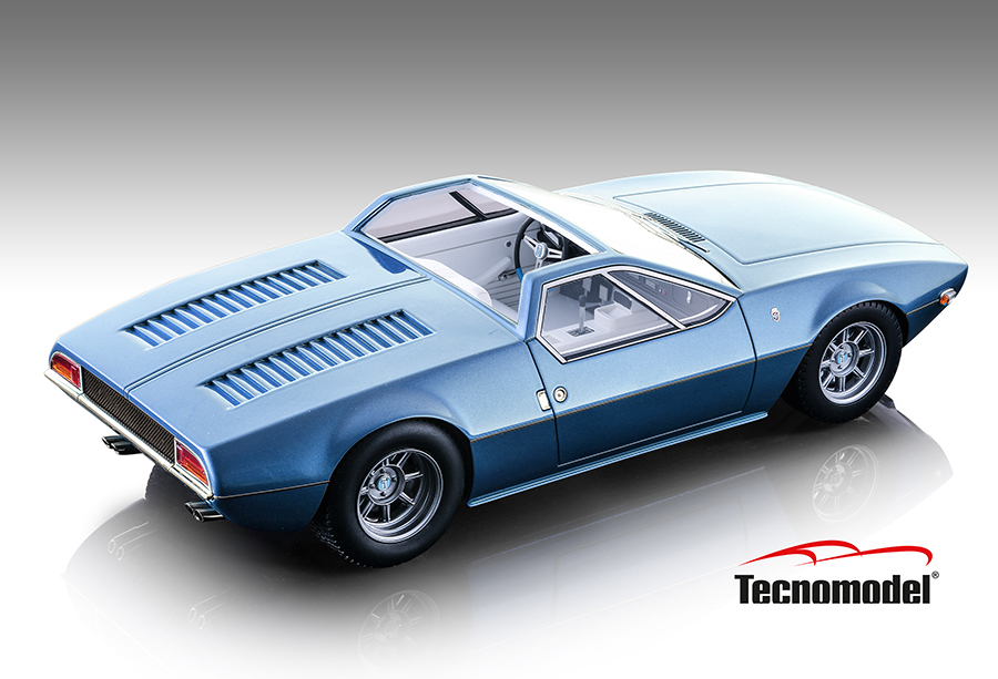 (image for) De Tomaso Mangusta Spyder 1966 - Light Metallic Blue